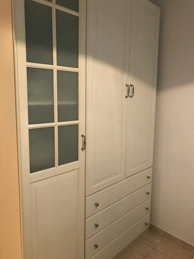 White wardrobe